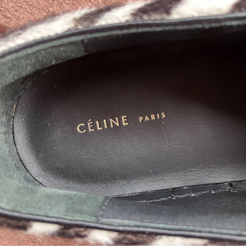 Beautiful Celine calf hair zebra print sneakers, size 36, US 5.5- 6, EUC. - Picture 3 of 8